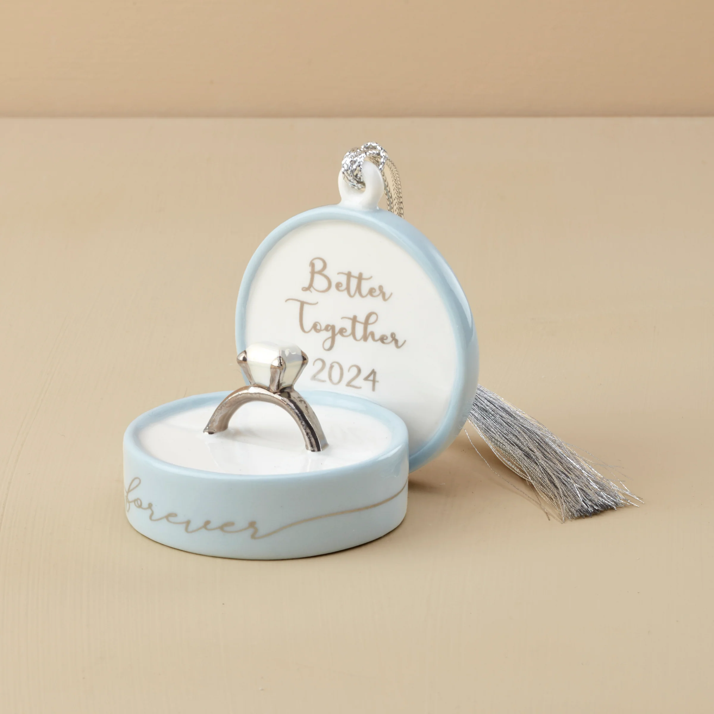 2024 Together Forever Ring Box Ornament