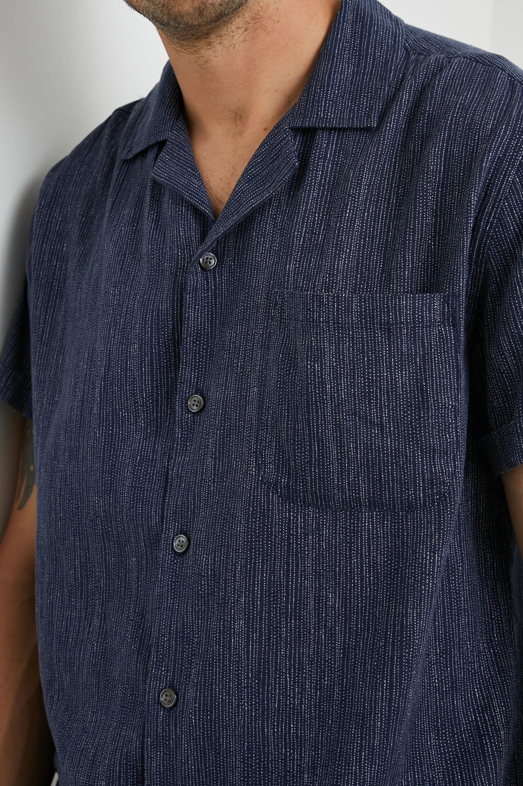 Waimea shirt Matrix Navy Pearl