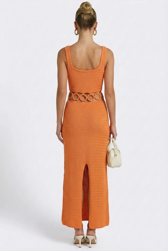 Bali Crochet Midi Dress