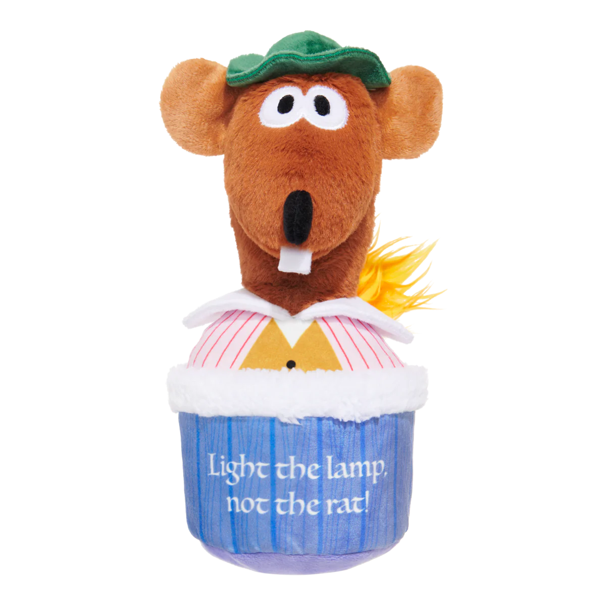 Lamplighter Rizzo the Rat Plush Multi-Part Dog Toy