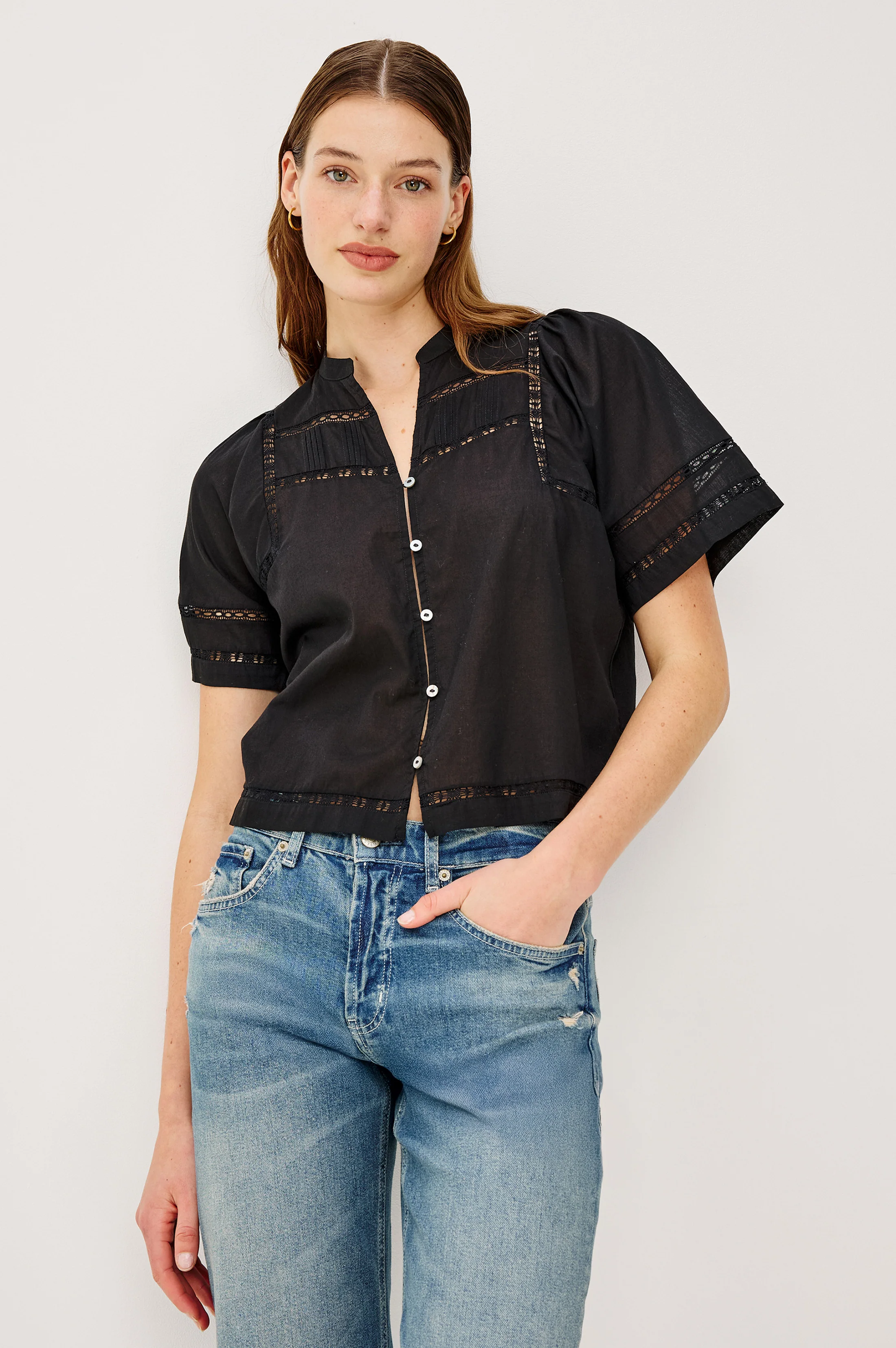 Alanis Shirt - Black