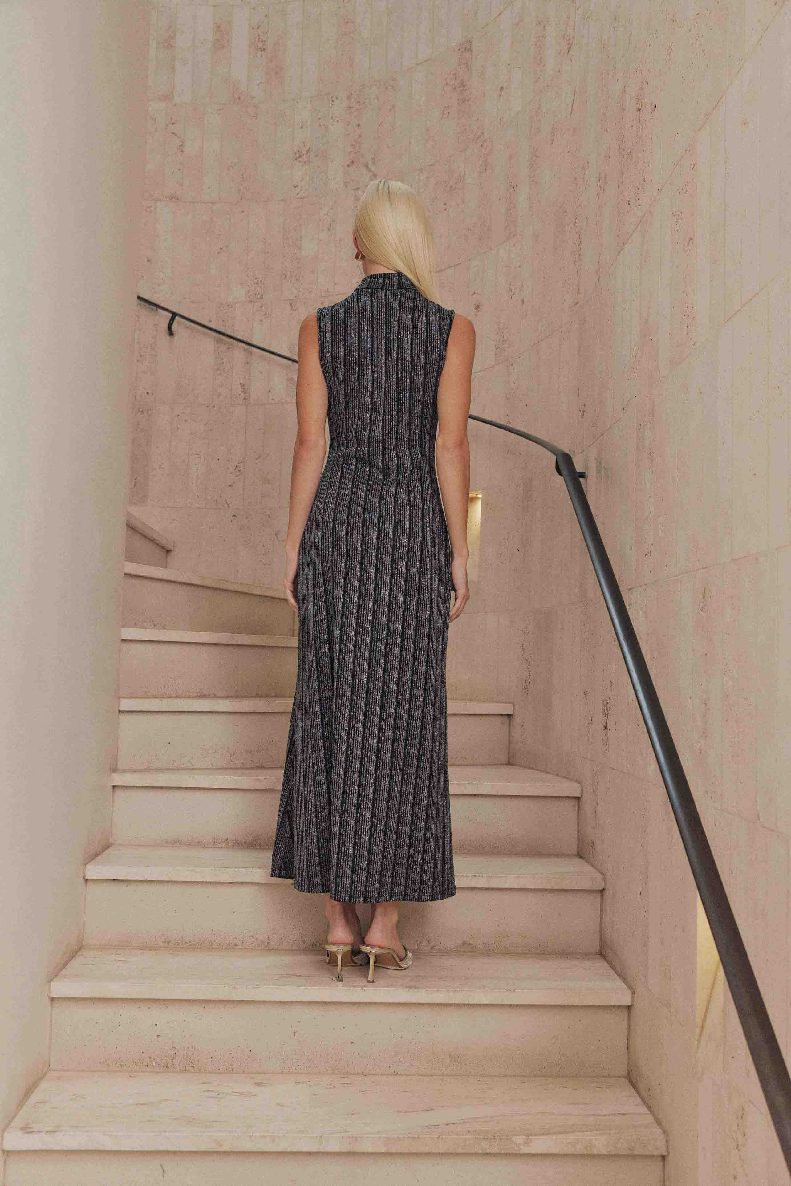 CURAAE Tiffany Maxi Sleeveless Dress