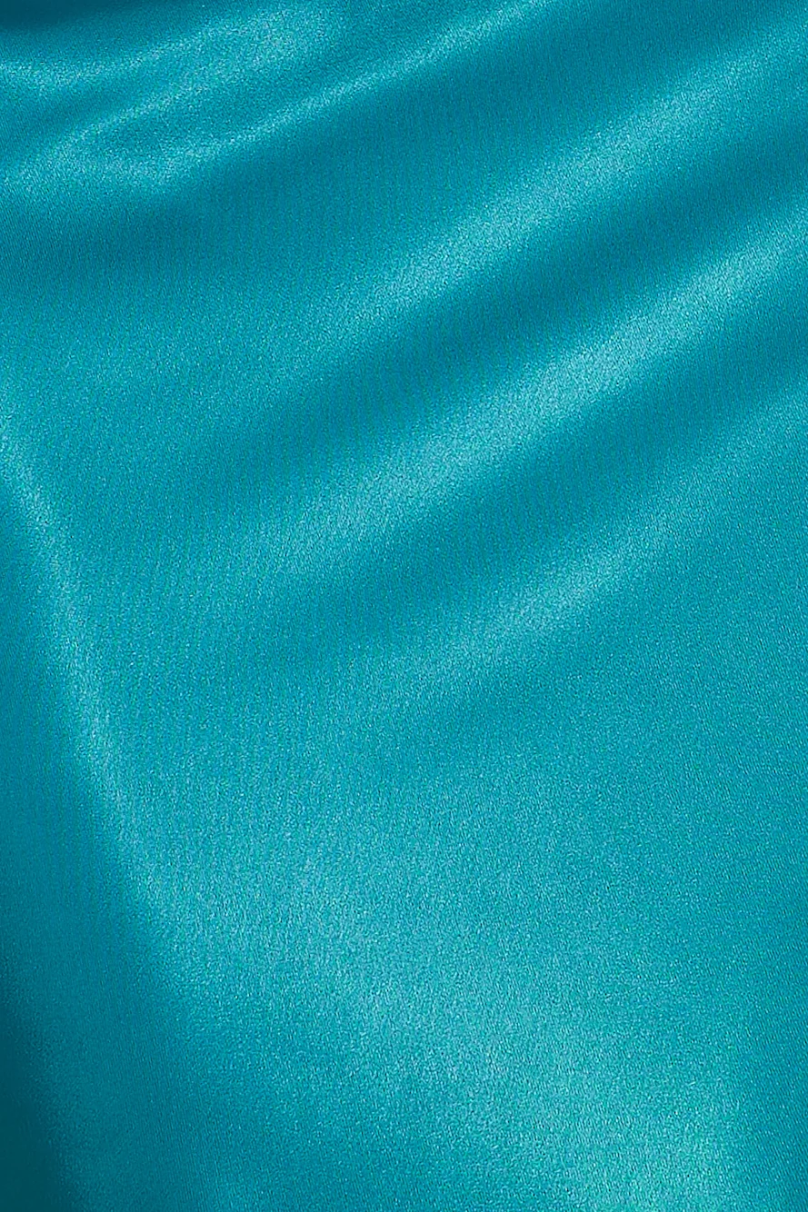 Sleekest Girl Midi Dress Teal
