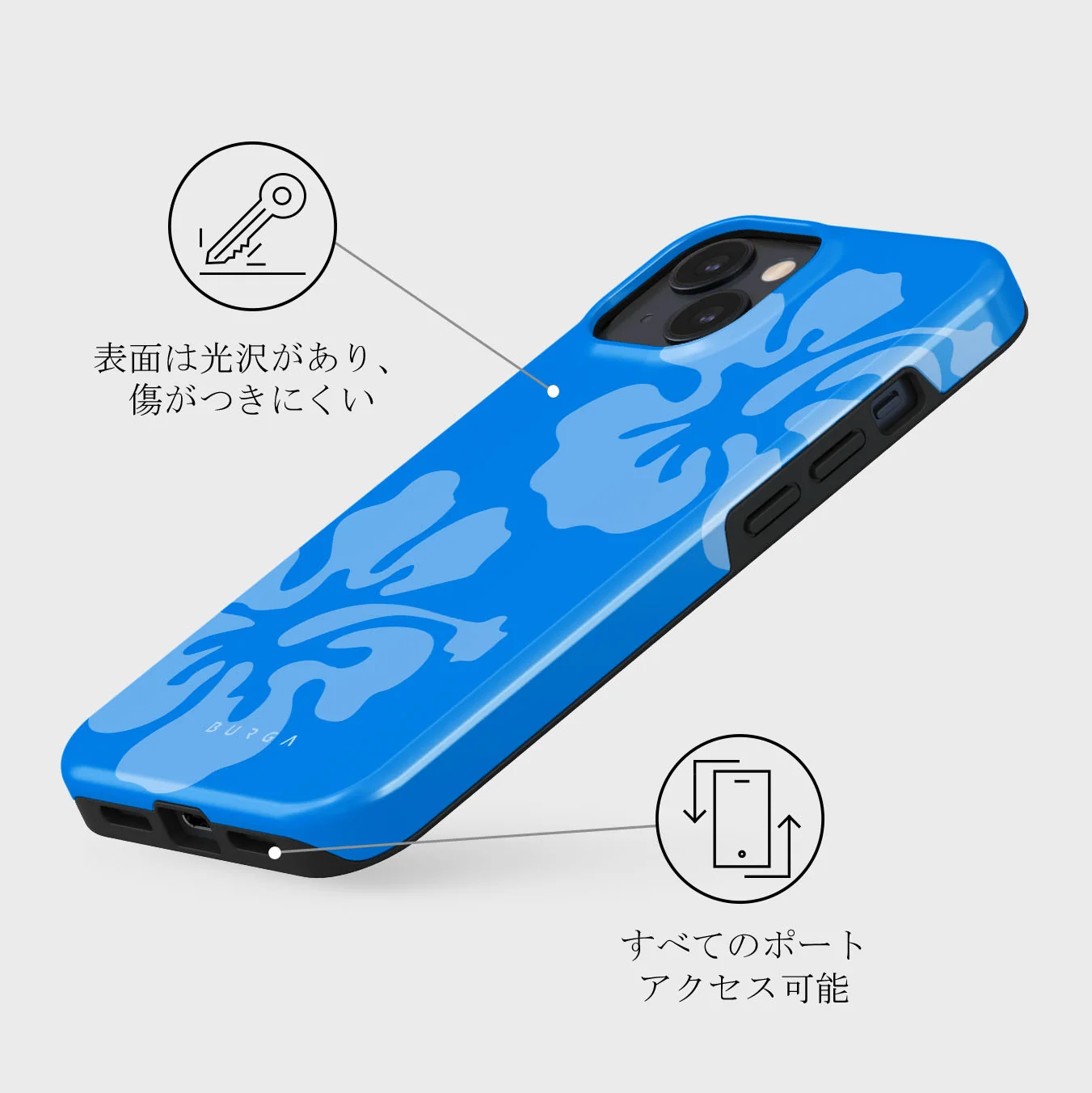 Lagoon - iPhone 13 Mini ケース