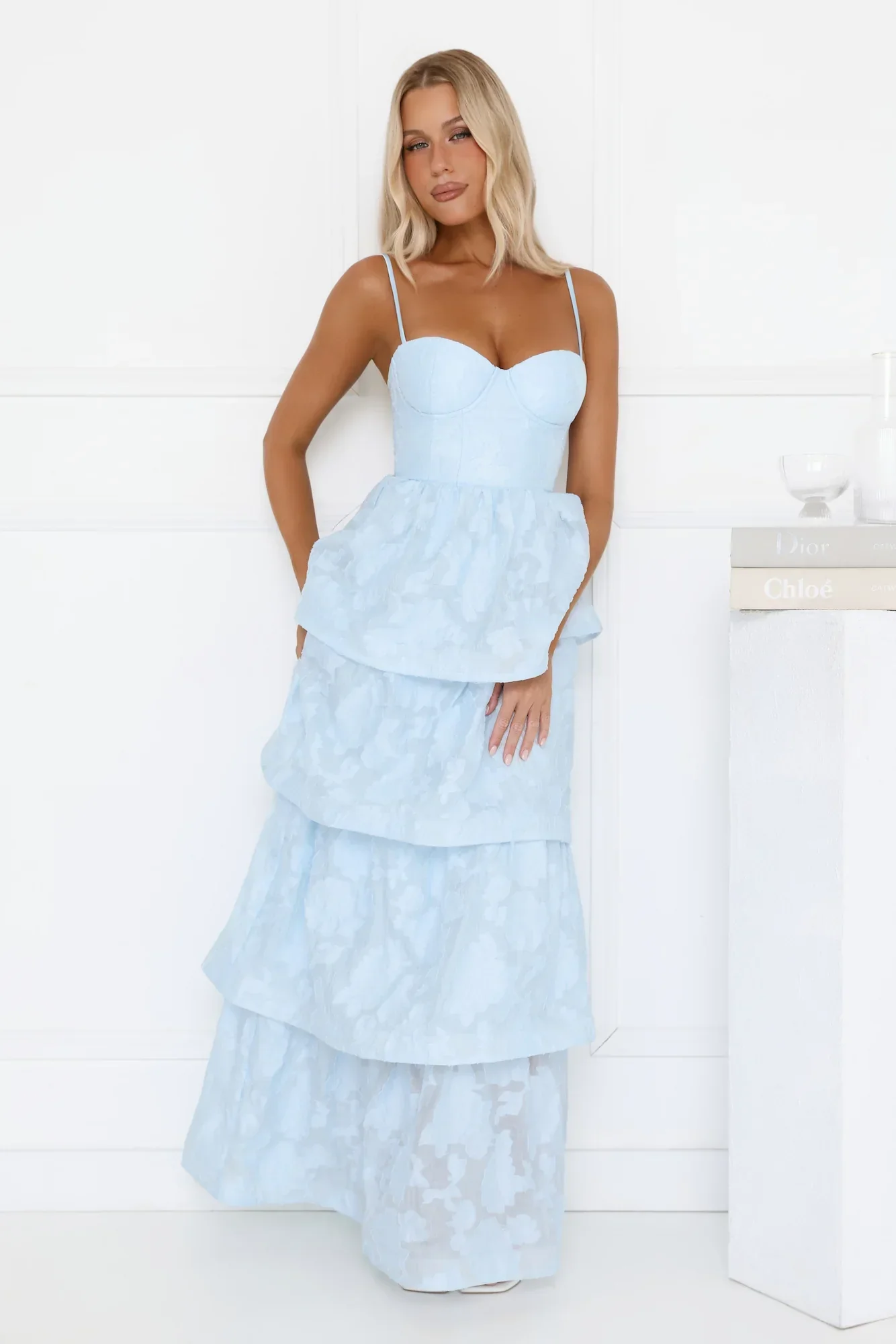 Elevated Desire Maxi Dress Blue