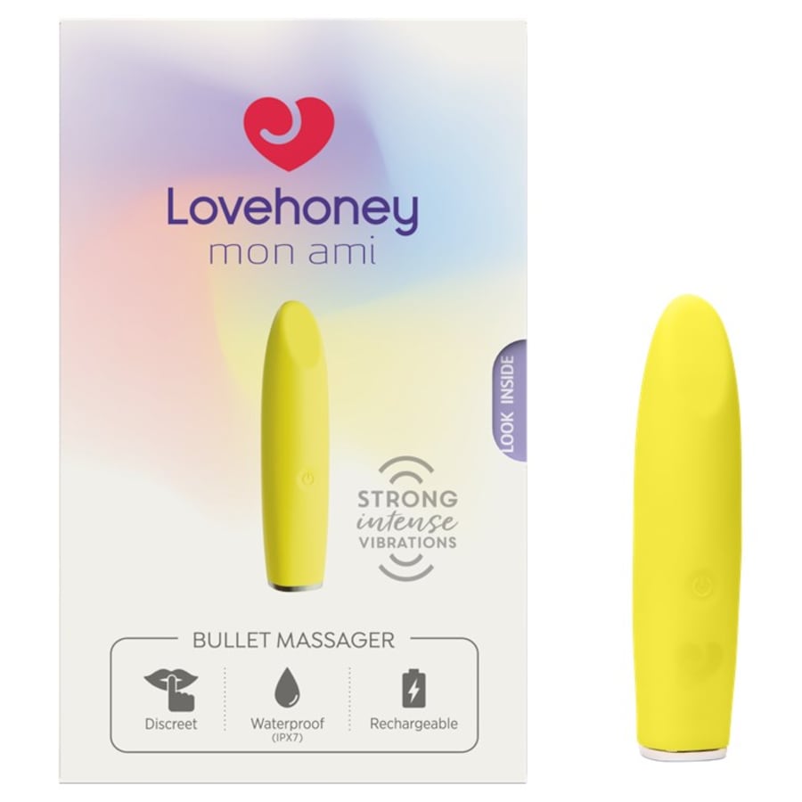 Lovehoney mon ami Wibratory Wibrator pocisk Sorbet cytrynowy