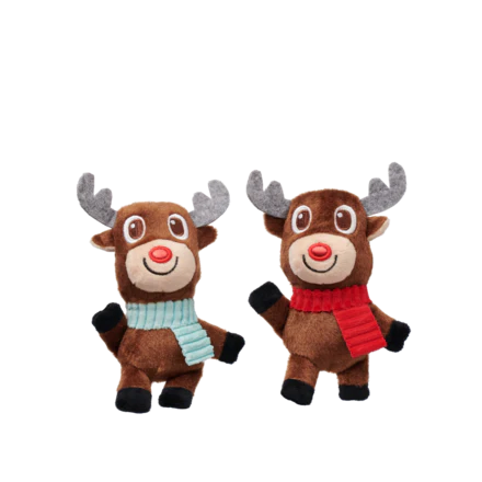 Ruby & Scarlet Multipart Plush Multi-Part Dog Toy