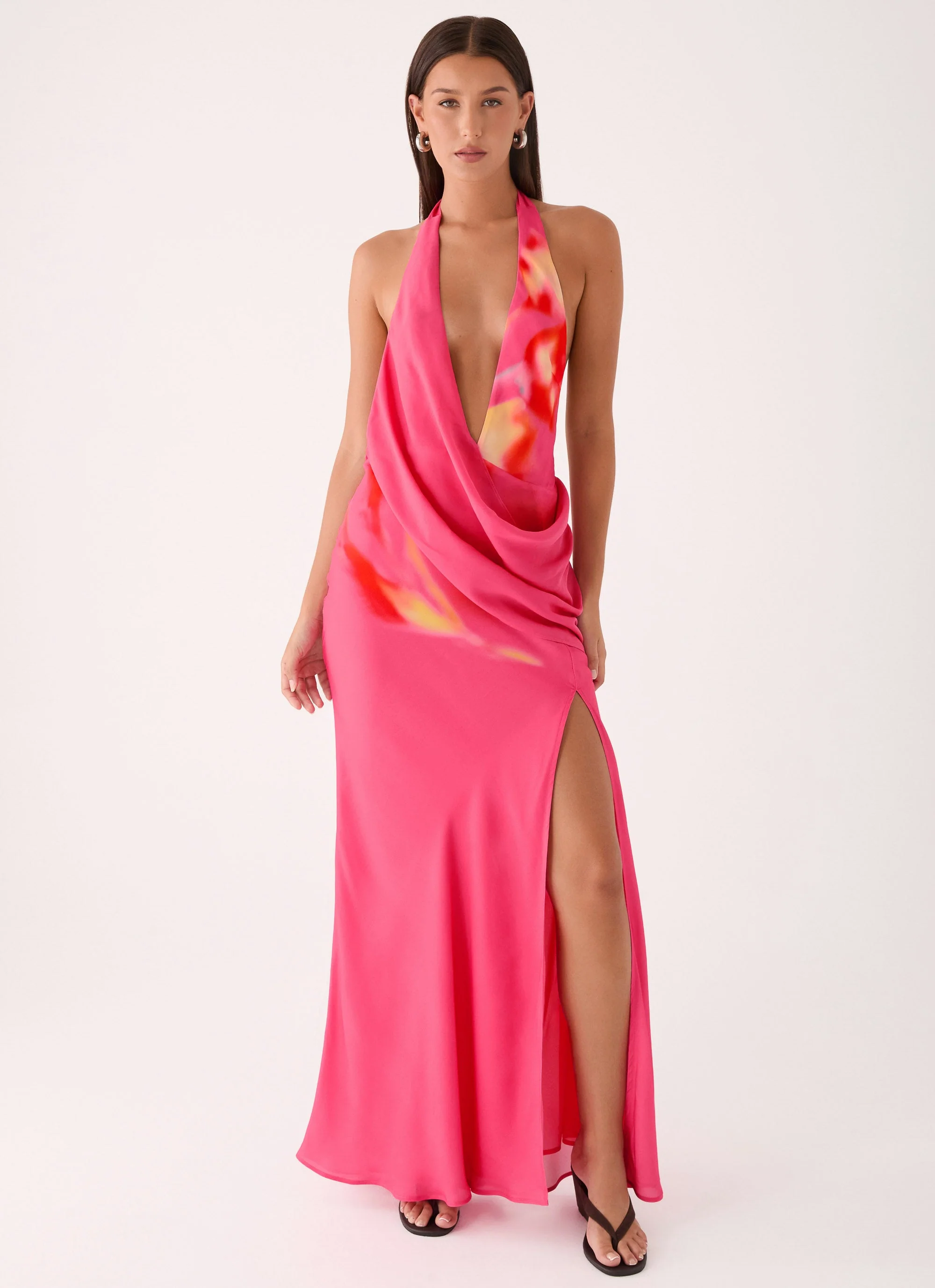 Calanbra Maxi Dress - Fuchsia