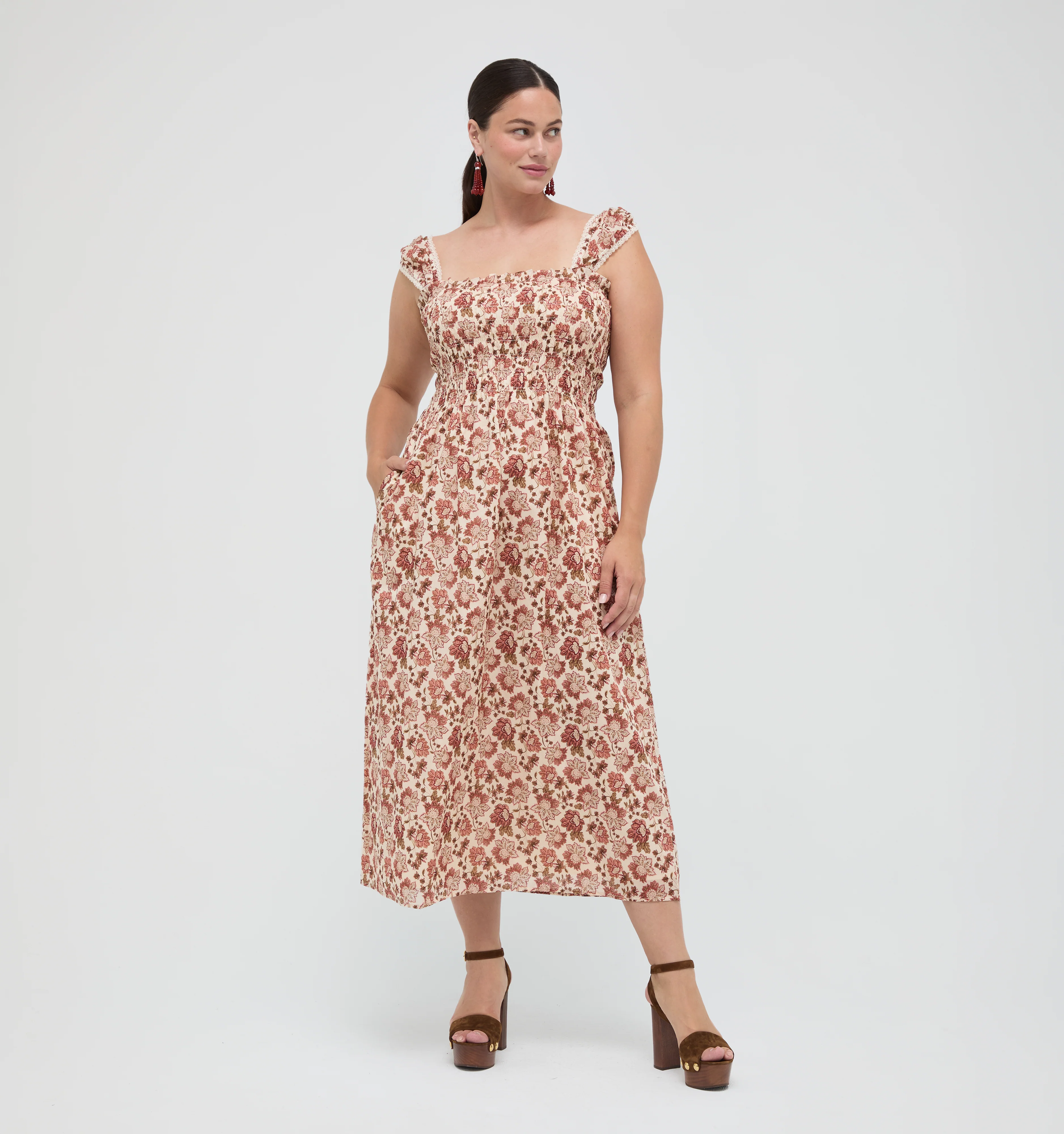 The Harper Nap Dress -  Meadowbrook Floral