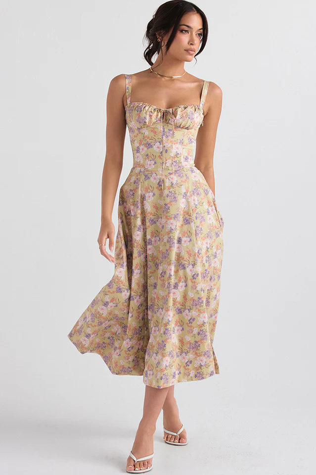 Carmen Bustier Sundress