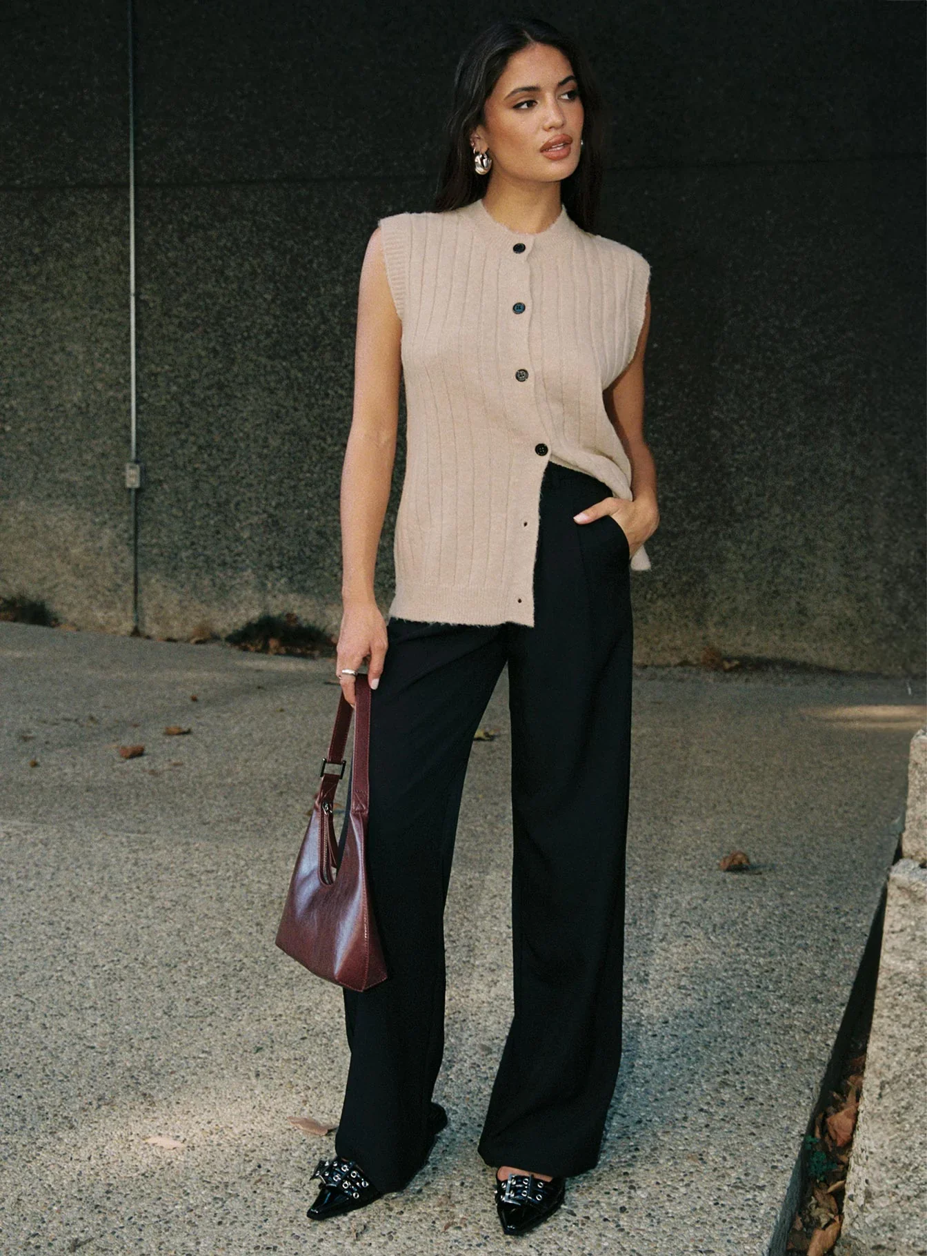 Archer Black Tailored Pants – Lower Impact Sustainable Essential