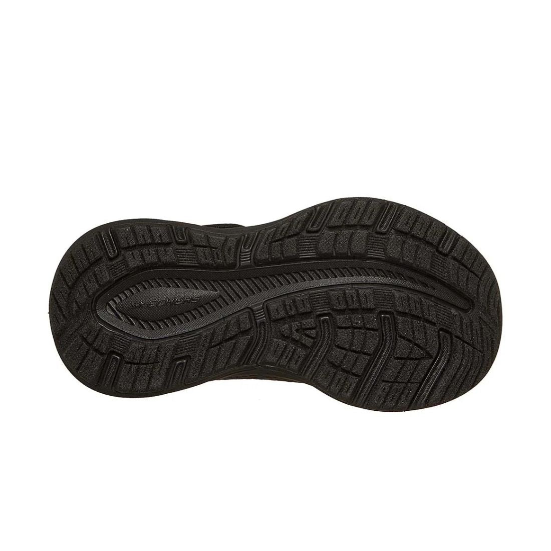 SKECHERS Edgeride Junior's School Shoes Black 404800L-BBK
