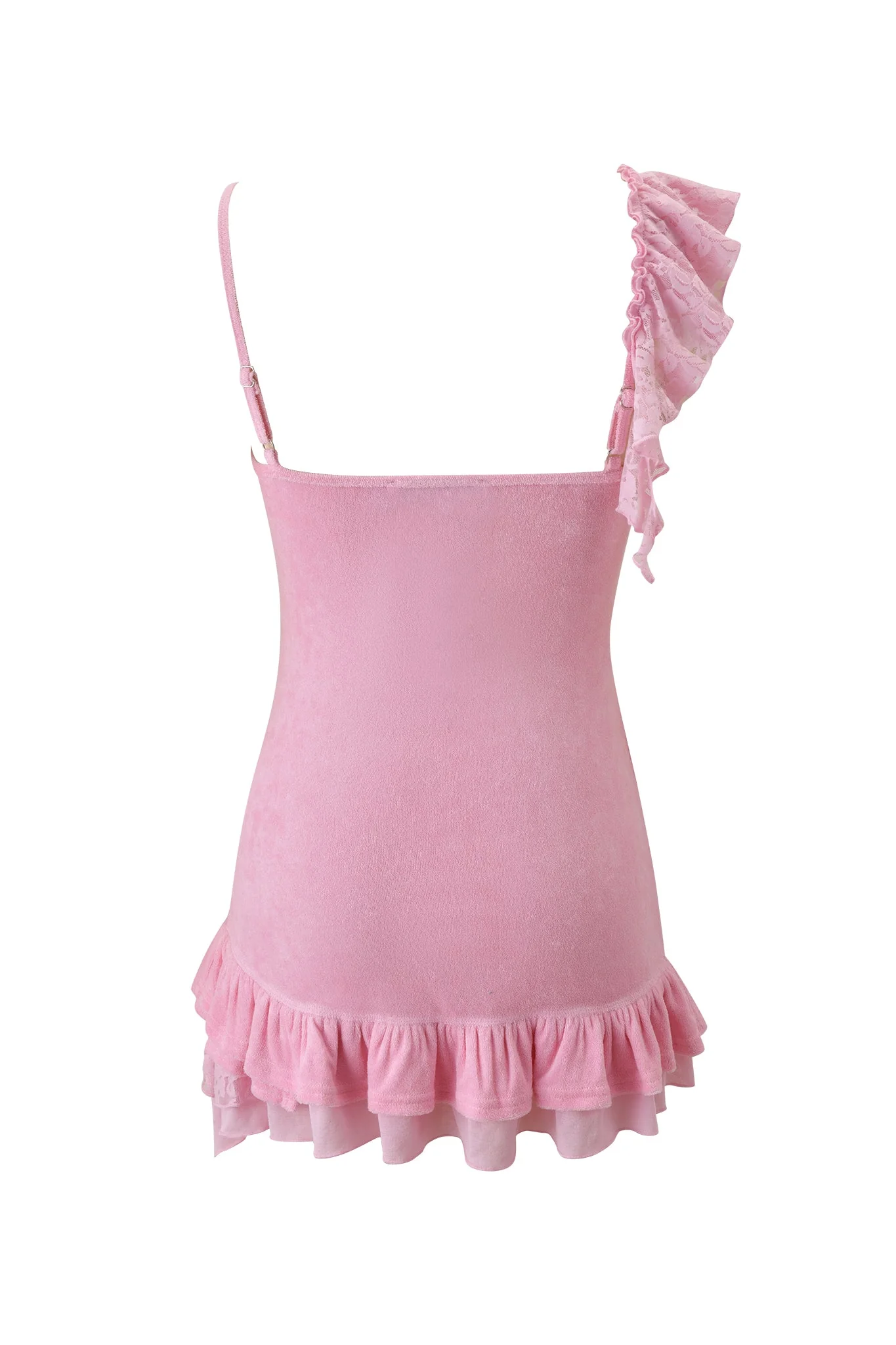 Brielle Terry Mini Dress - Pink