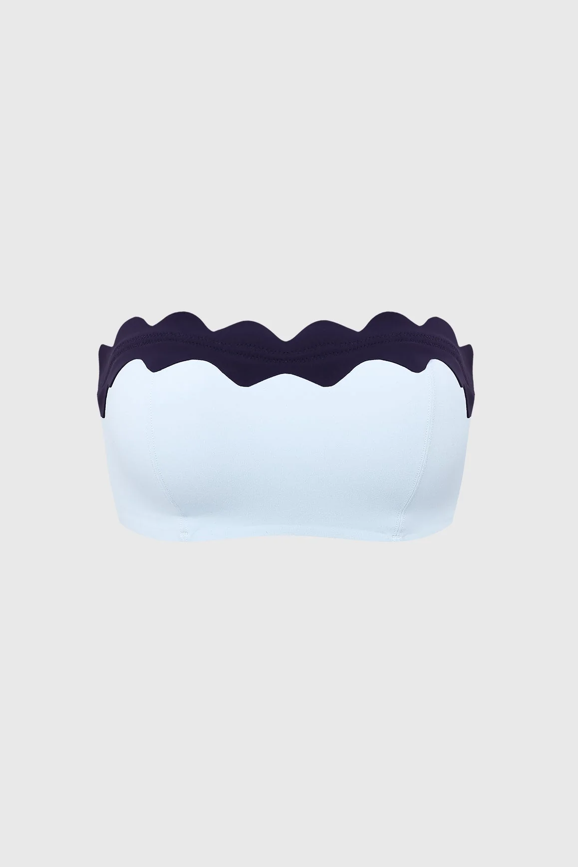 Scallop Contrast Bandeau