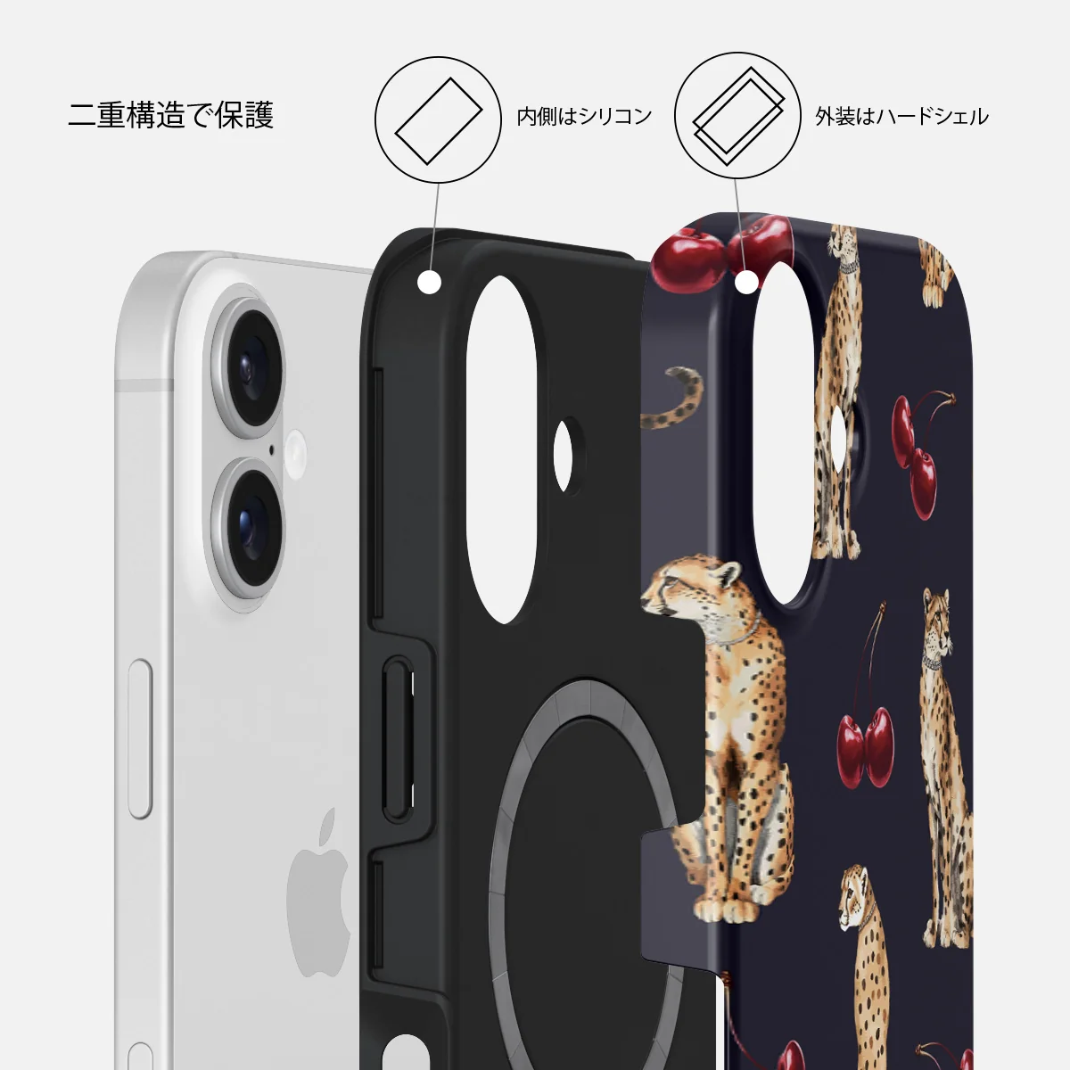 Cougar - iPhone 16 Plus ケース