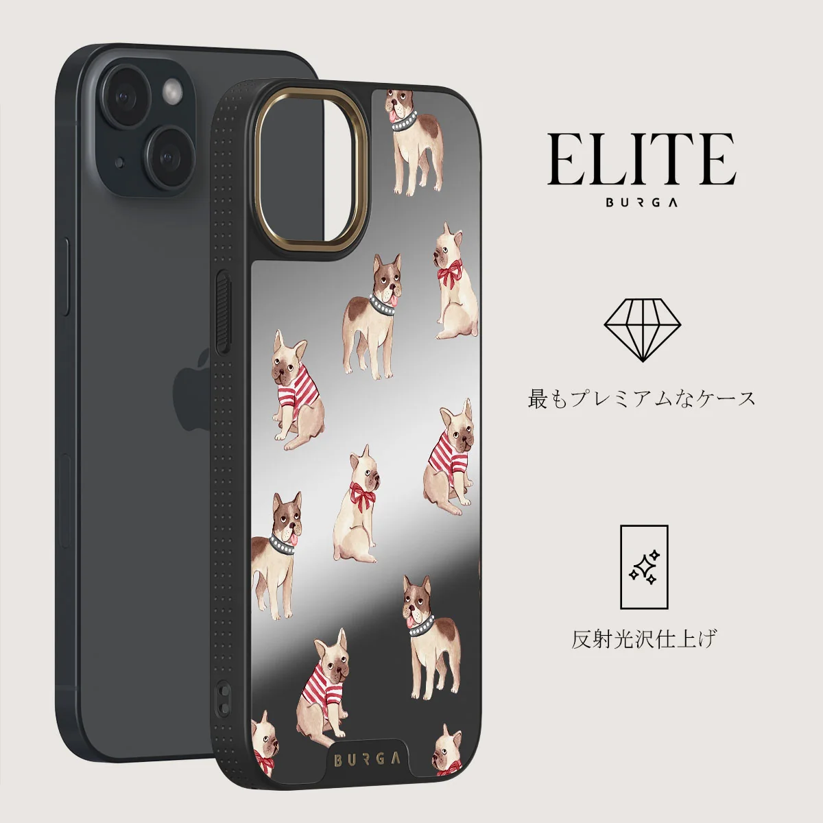 Monsieur - iPhone 15 ケース