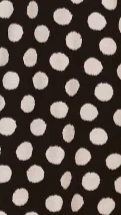 Roma Midi Dress - Black/ White Polka Dot