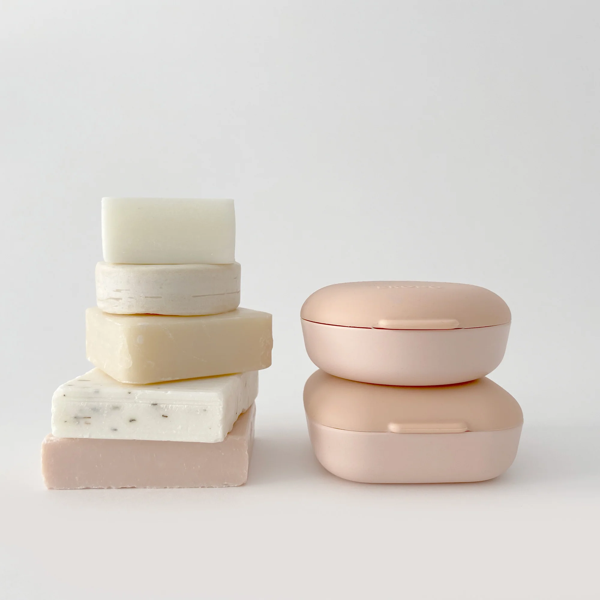 Vogeelle Travel Soap Box Duo - Blush
