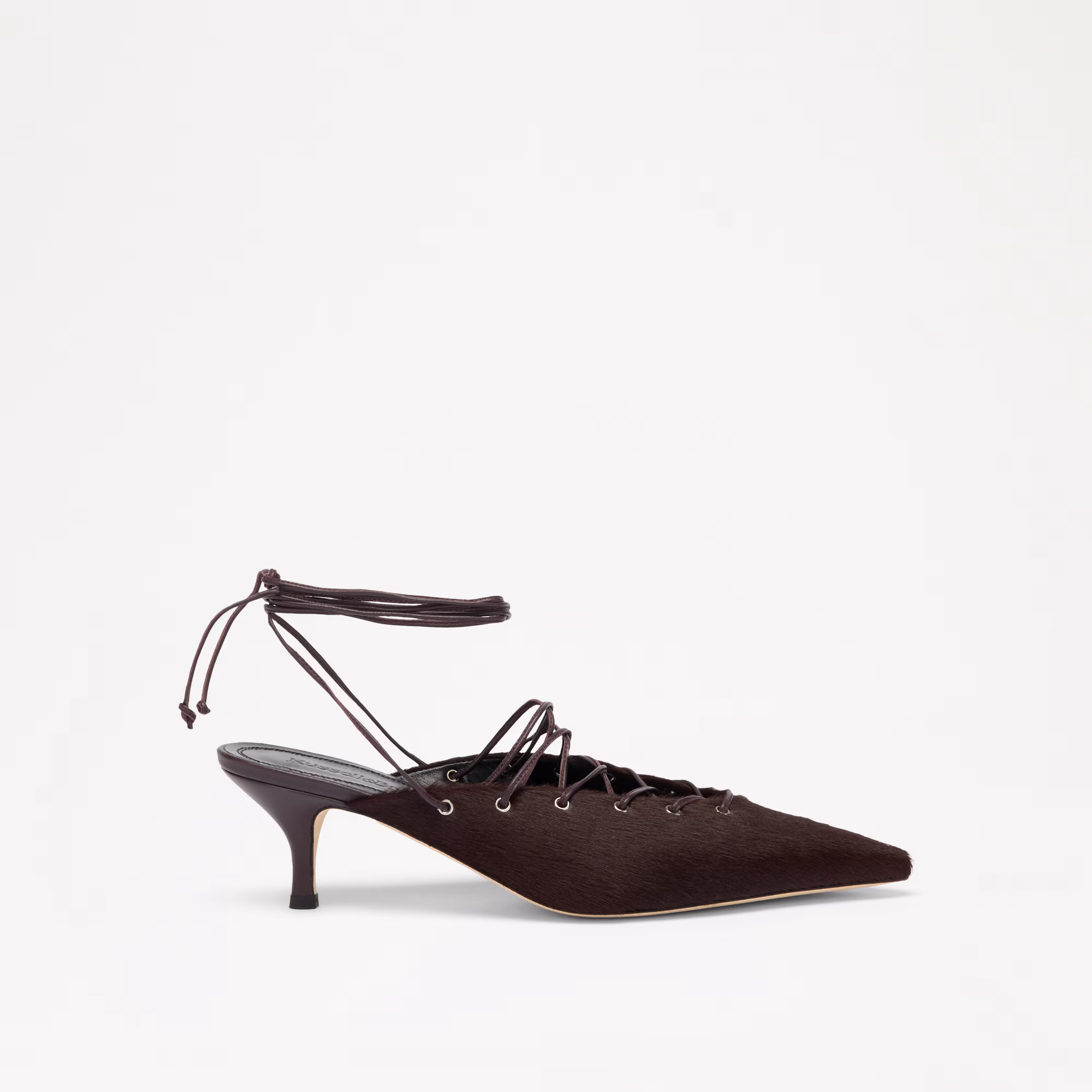 Hillcliffe Lace Up<br>Mid Heel Lace Up Court