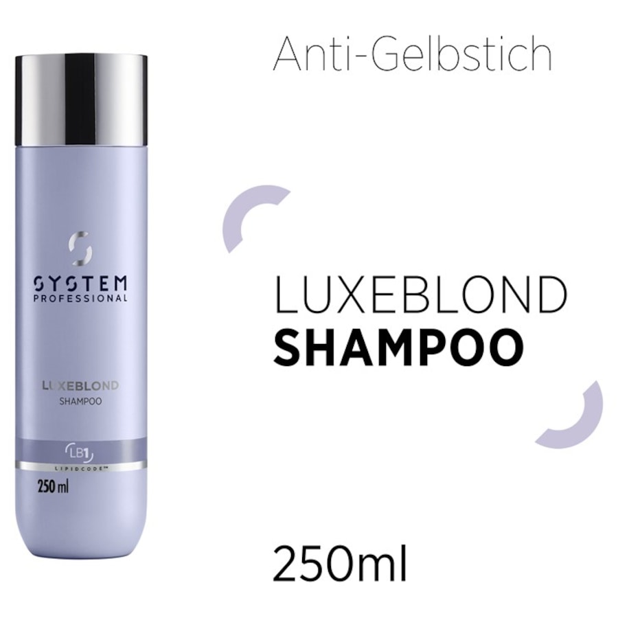 System Professional Lipid Code Luxeblond Szampon