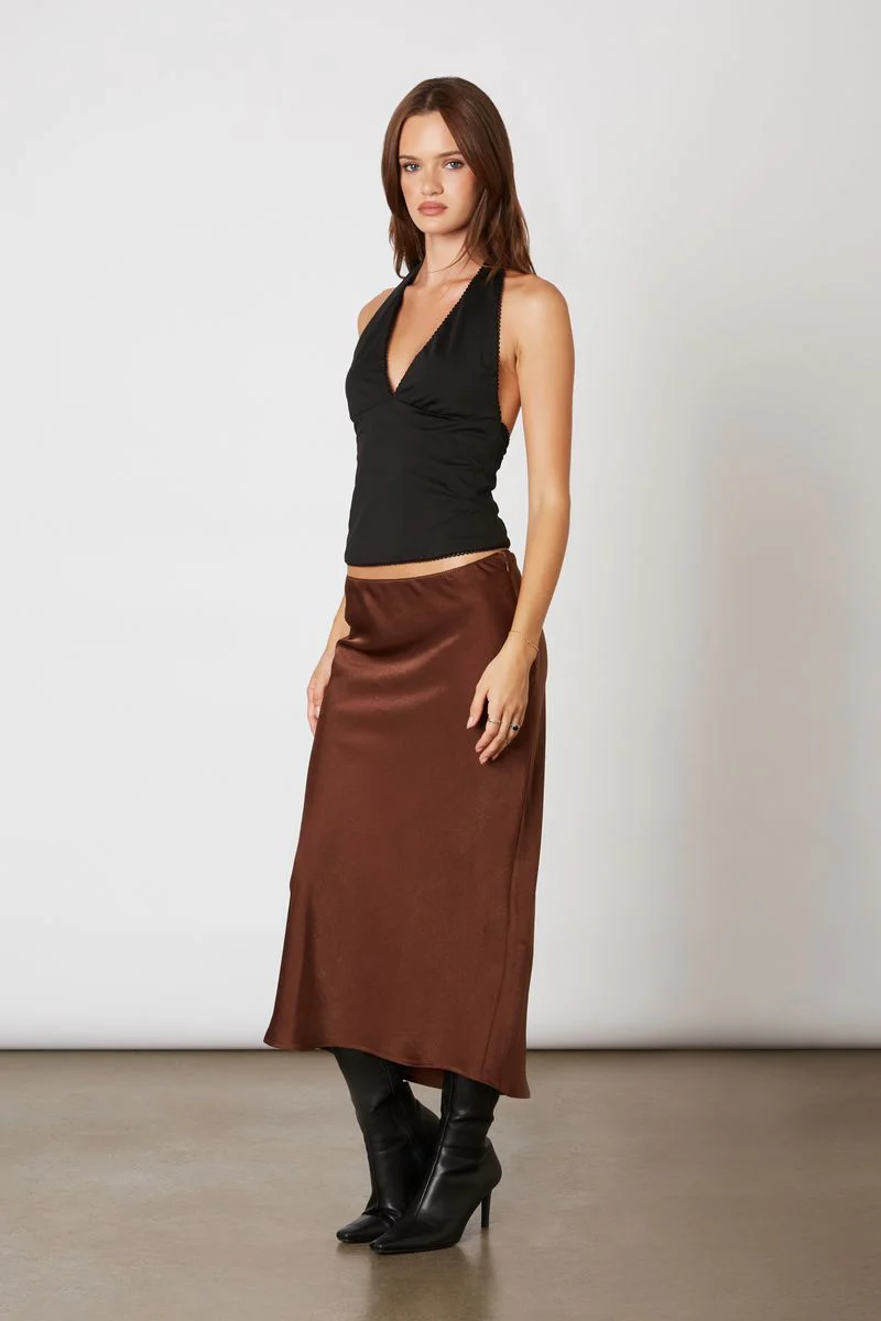 Bias Midi Skirt