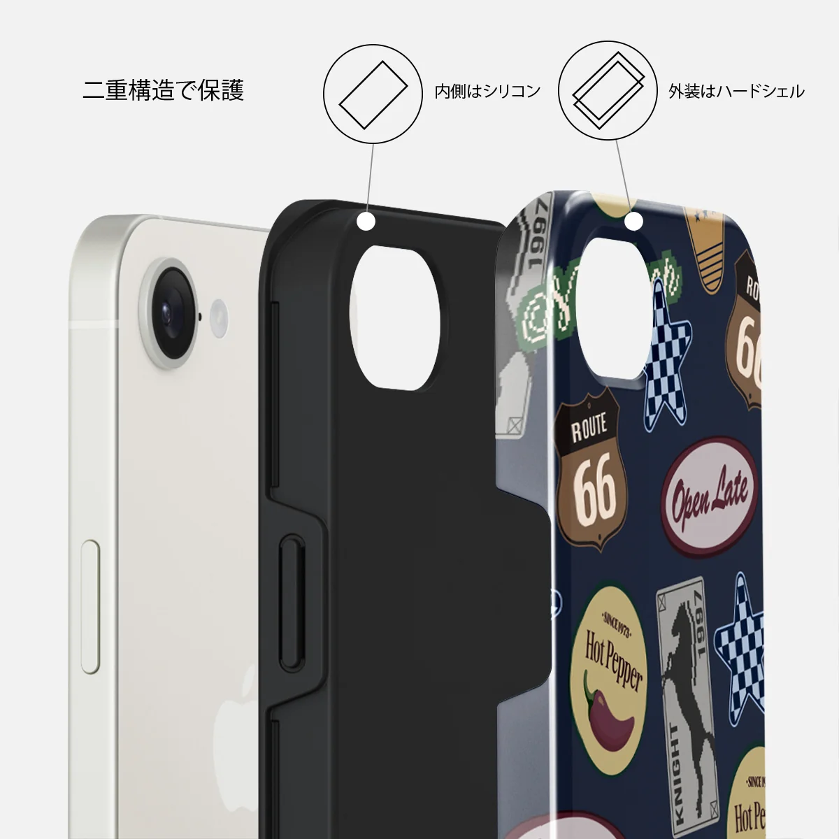 Open Late - iPhone 16e ケース