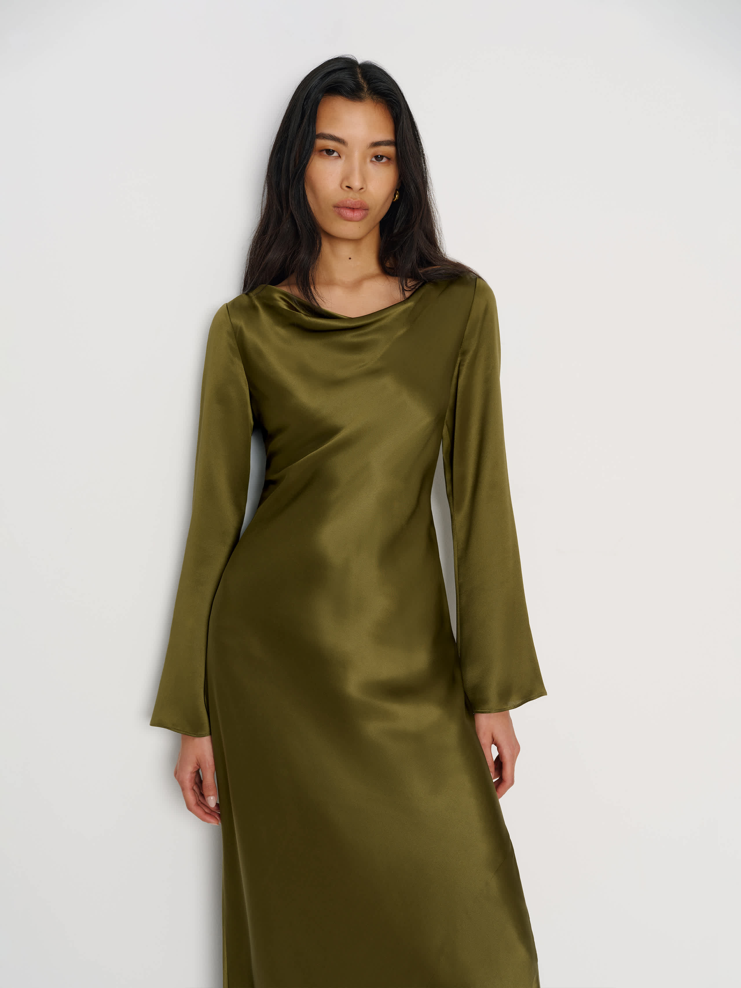 Pike Silk Maxi Dress