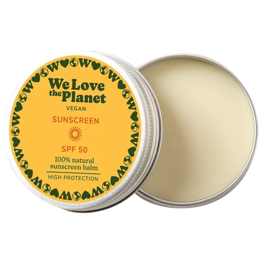 We Love The Planet Kosmetyki do opalania Naturalny krem przeciwsłoneczny SPF50 (wegański)