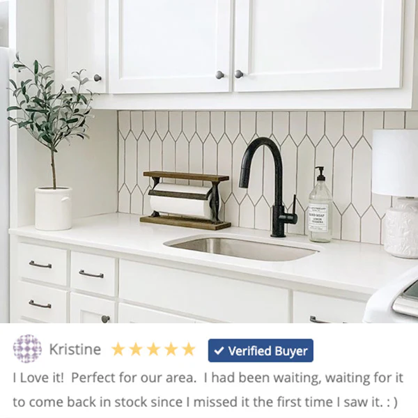 Cast Iron Paper Towel Holder