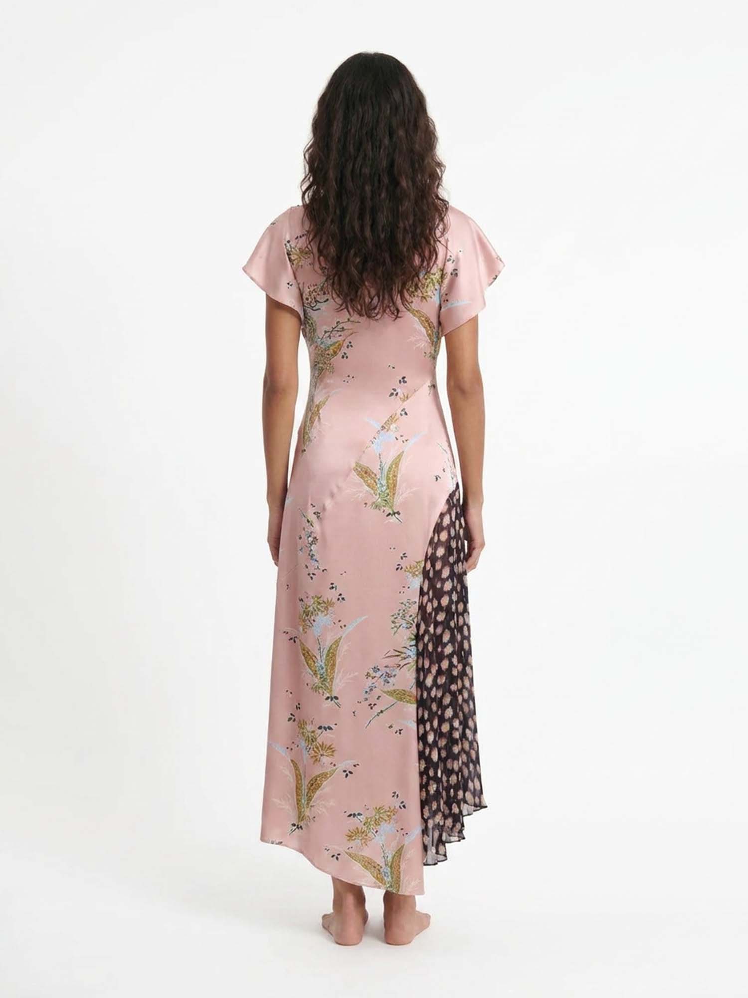 Whisper Bloom Midi Dress
