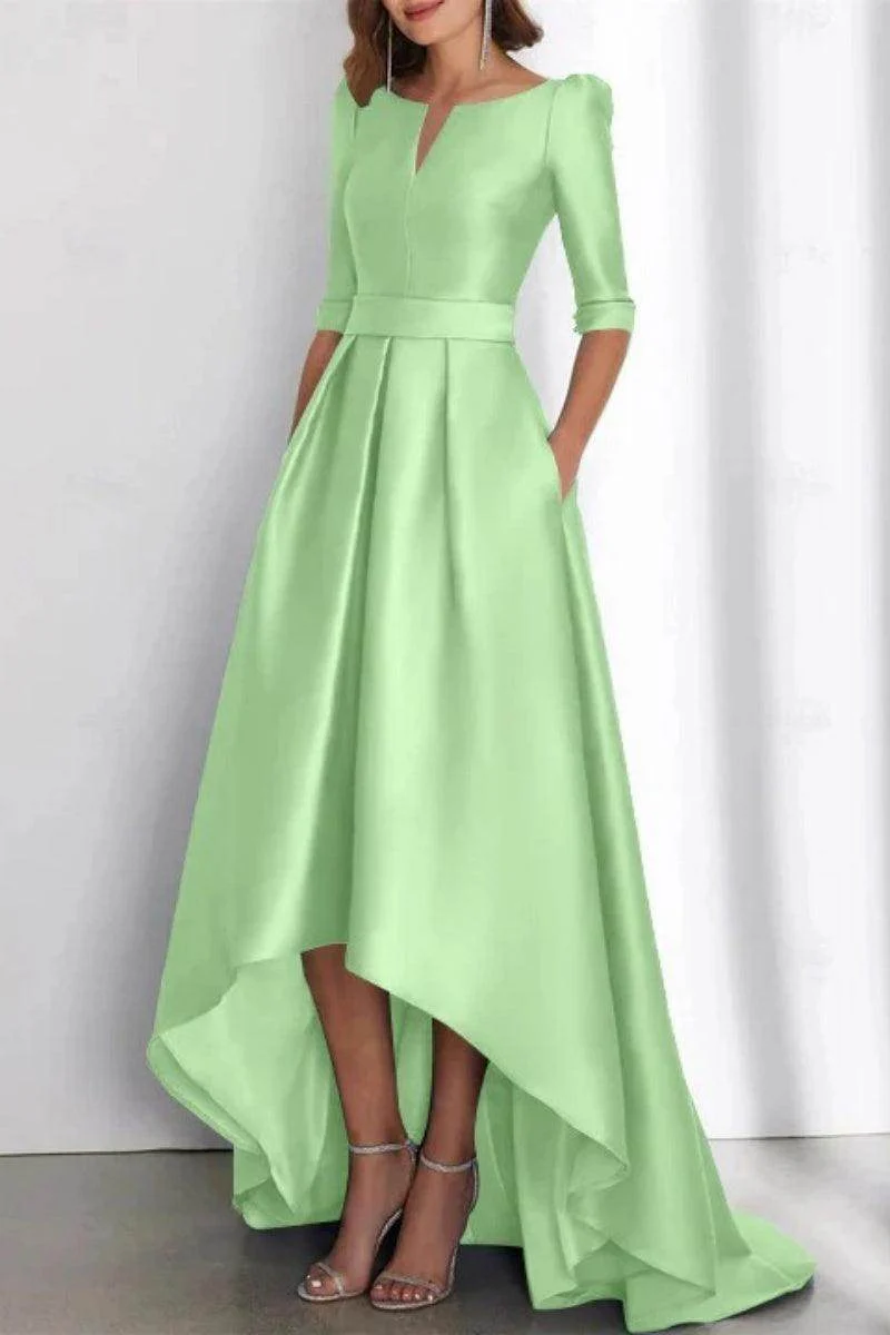 A Line Off The Shoulder Sleeveless Ankle Length Mother Dresses CM0337