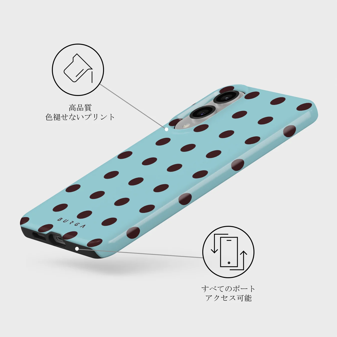 Aqua Mocha - Samsung Galaxy S25 Edge ケース