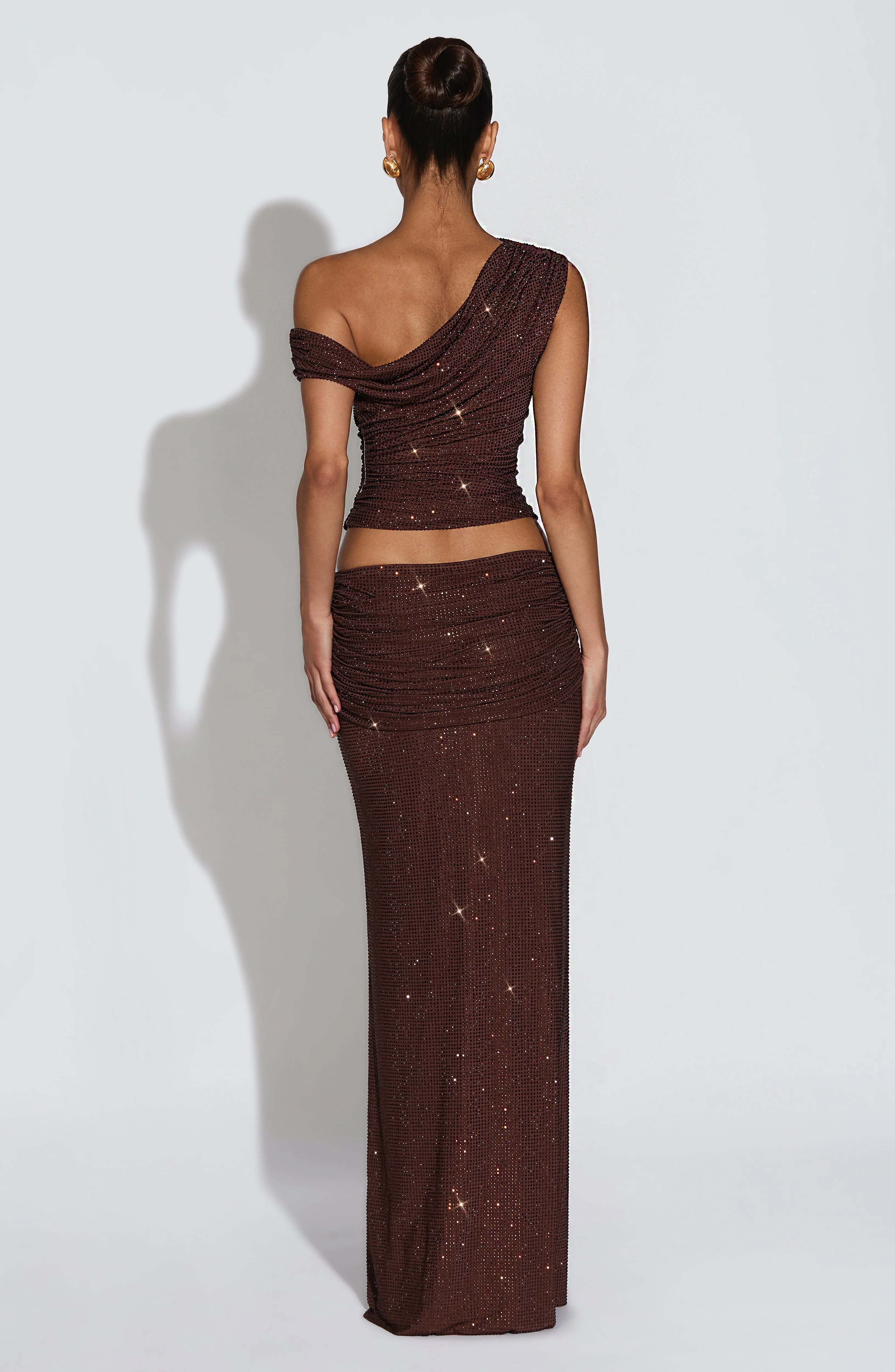 Aveda Top - Plum Brown