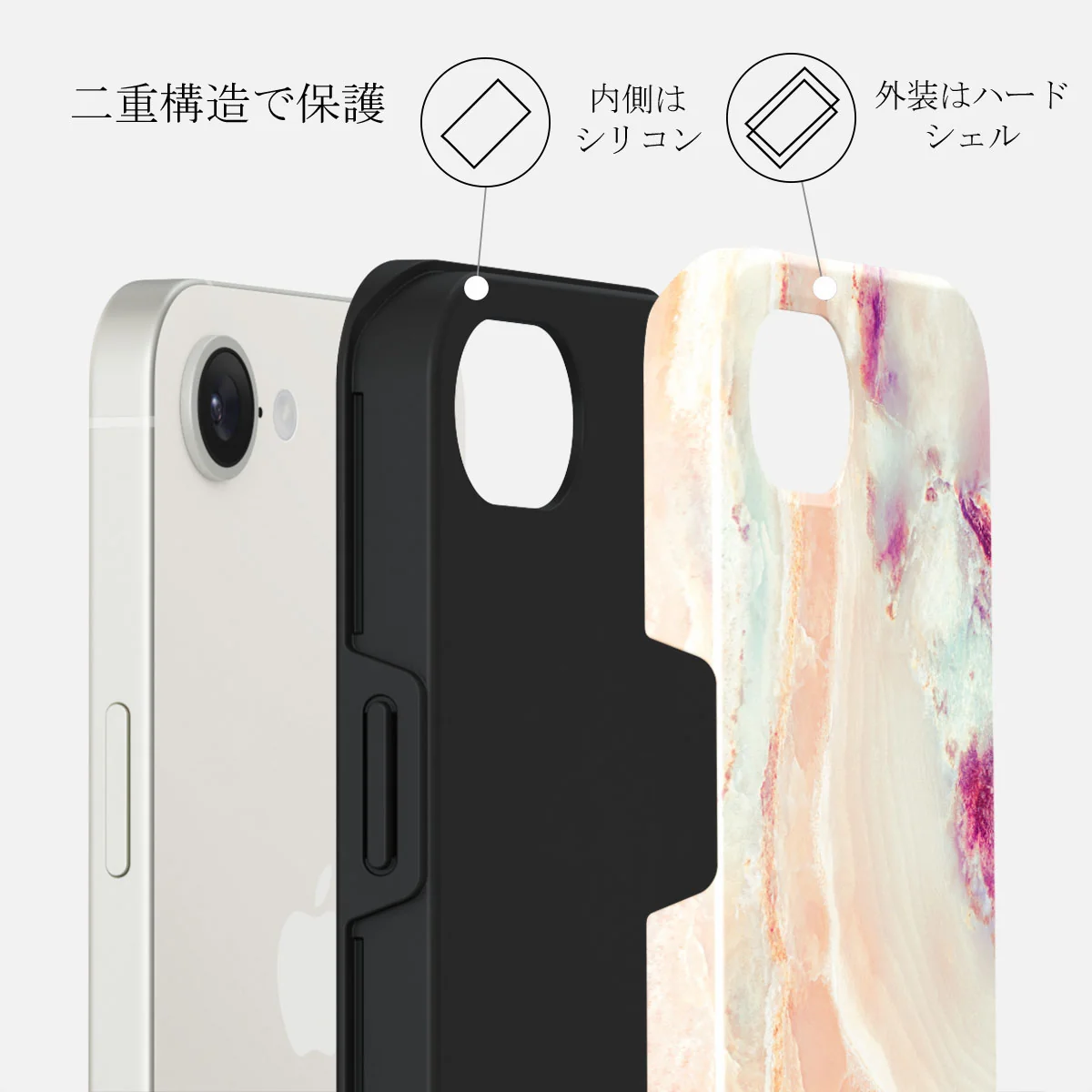 Berry Sorbet - iPhone 16e ケース