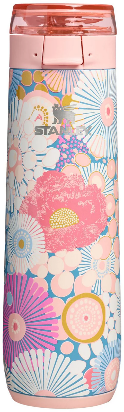 Stanley 20 oz. Flowstate Spring Bottle - Sorbet Wildflower