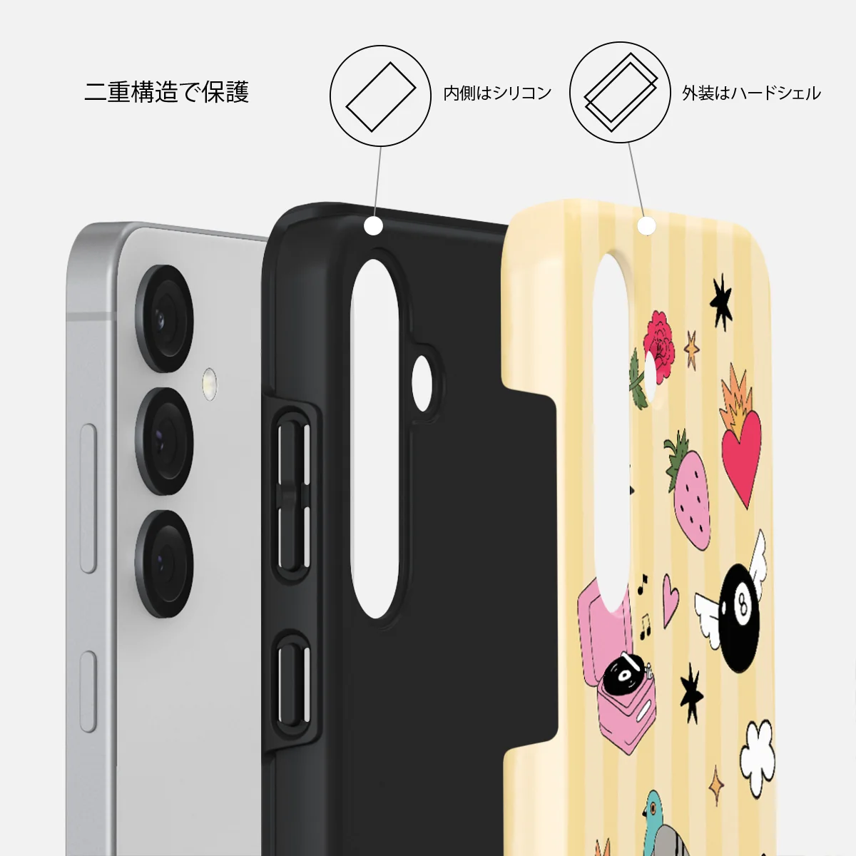 Side Quest - Samsung Galaxy S25 ケース