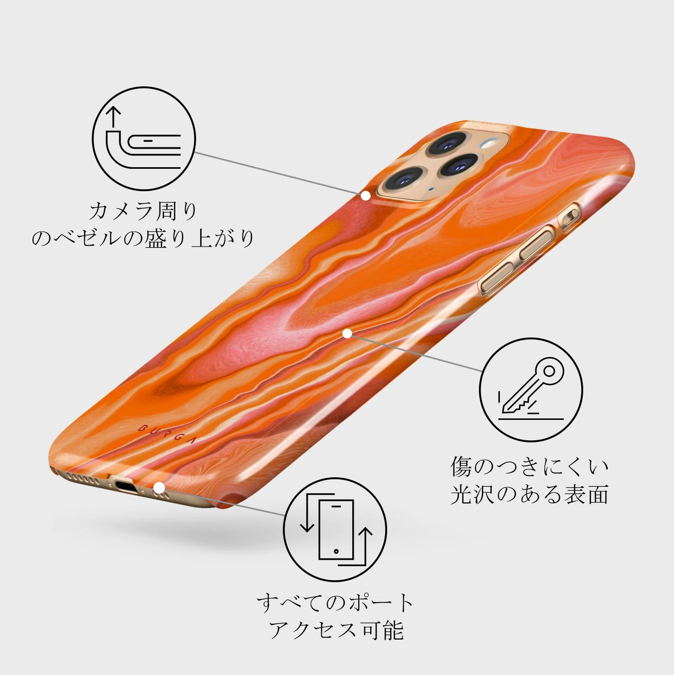Retro Glow - iPhone 11 Pro Max ケース