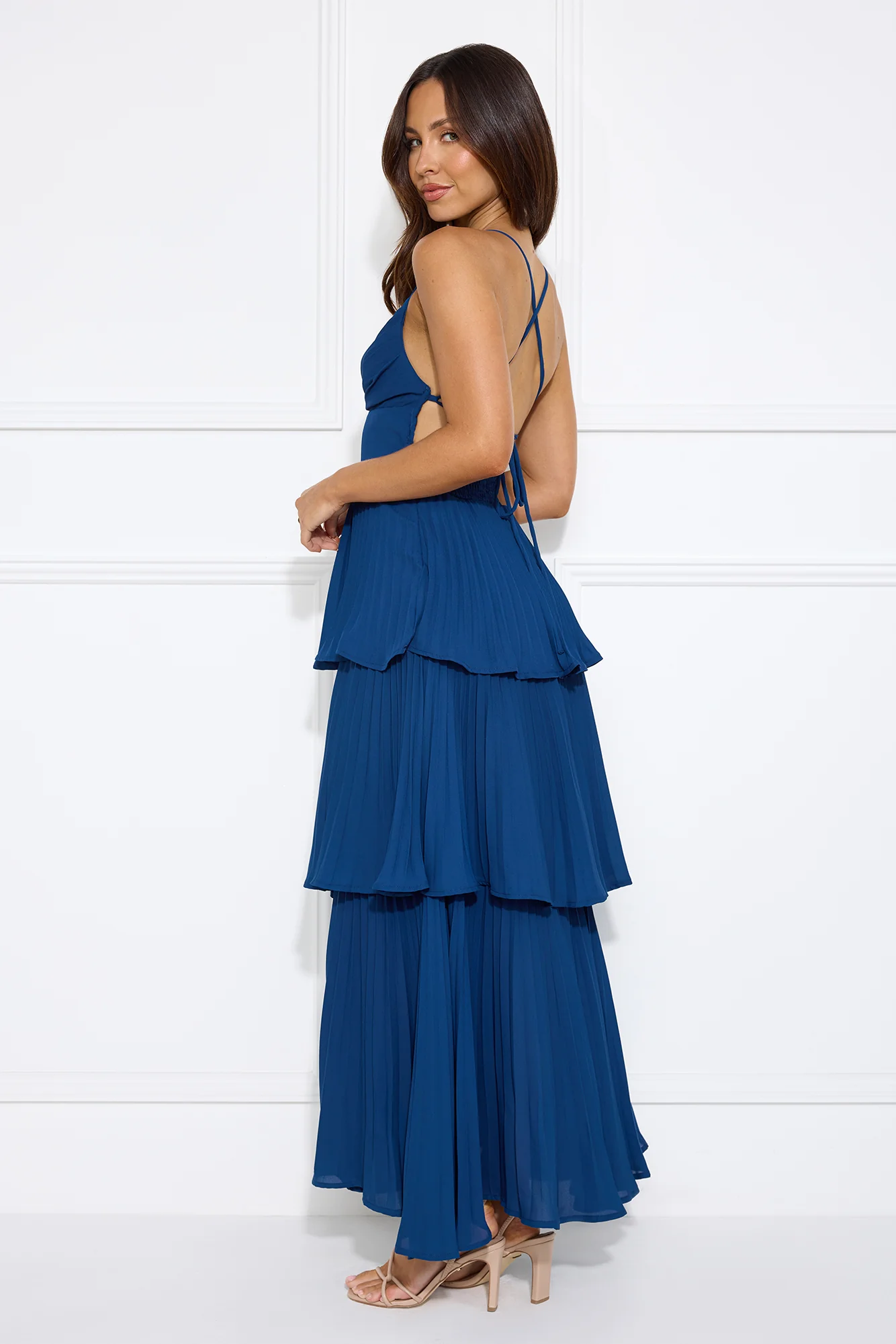 Fashionably Ever After Maxi Dress Navy