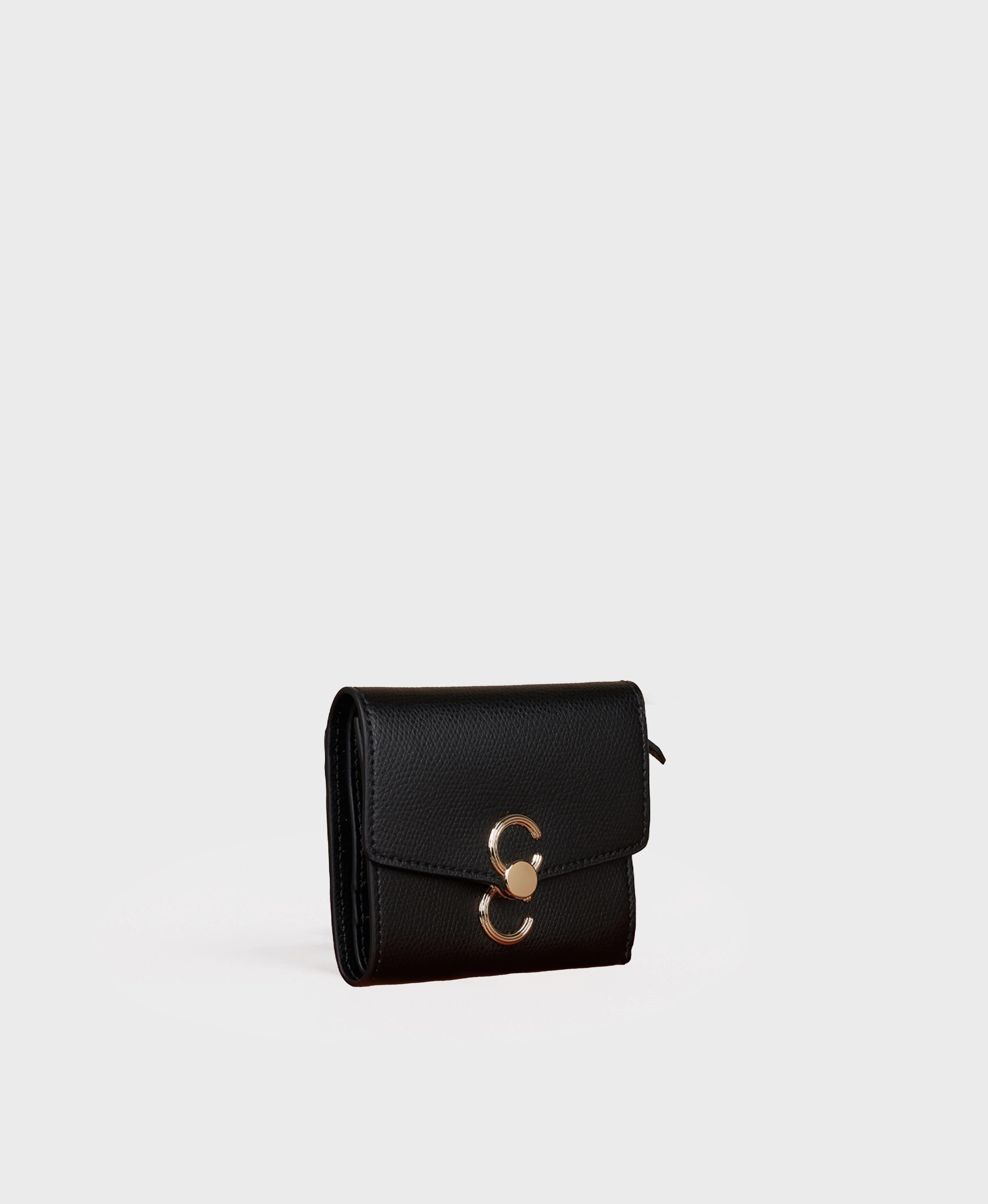 Double-C Wallet - Black