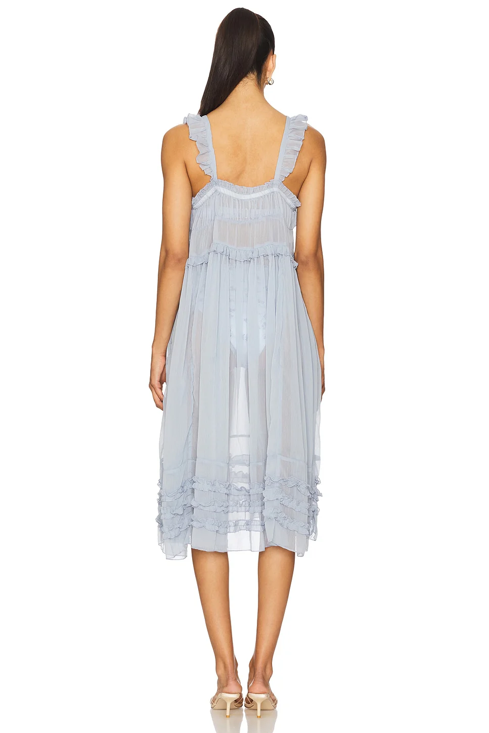 Moon Phase Midi Dress