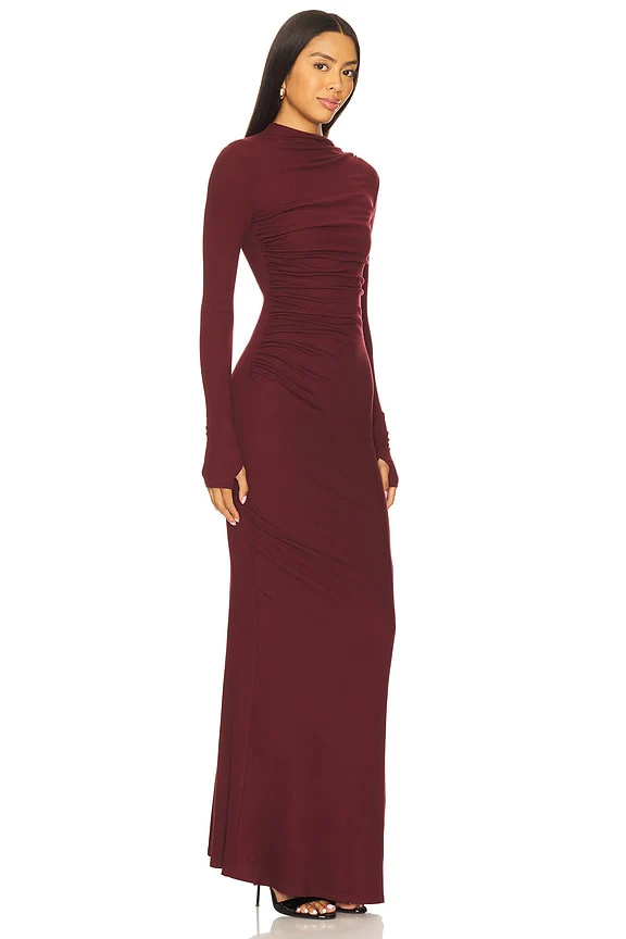 Petra Sleeved Maxi Dress