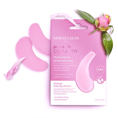 MIRACULUM Collagen Pro-Skin / Płatki pod oczy hydrożelowe 2 szt.