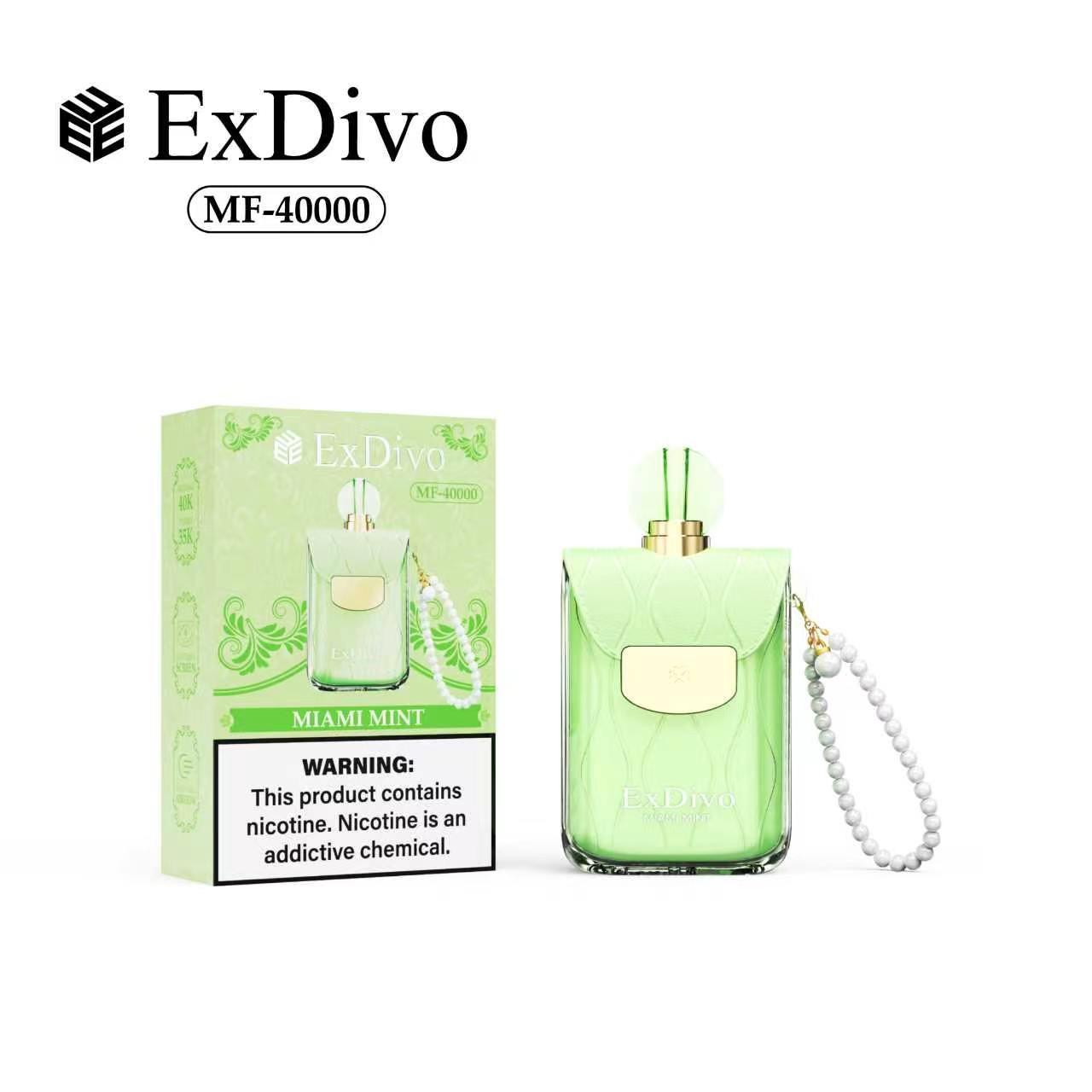 MIAMI MINT - ExDivo FLORA 40K Disposable Vape