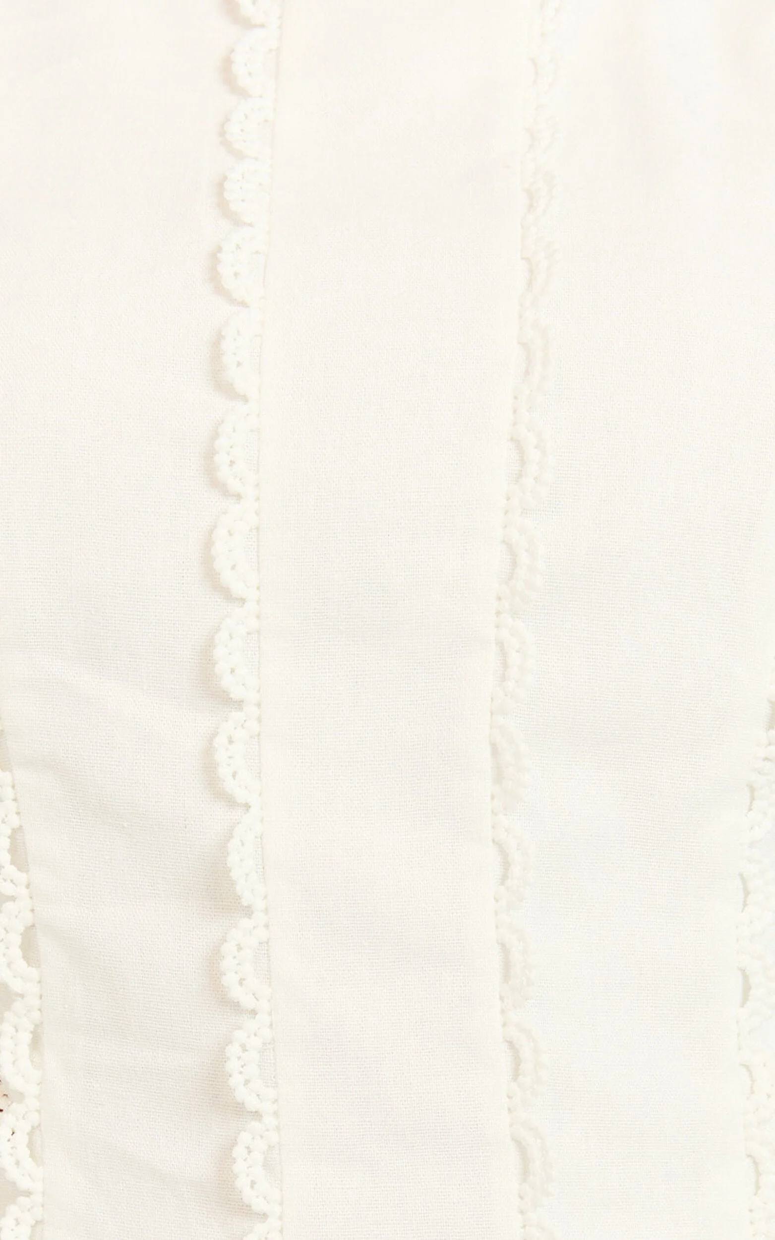 Laila Mini Linen Blend Dress - High Neck Side Cut Out Puff Sleeve Straight Dress in Off White - luluinthesky