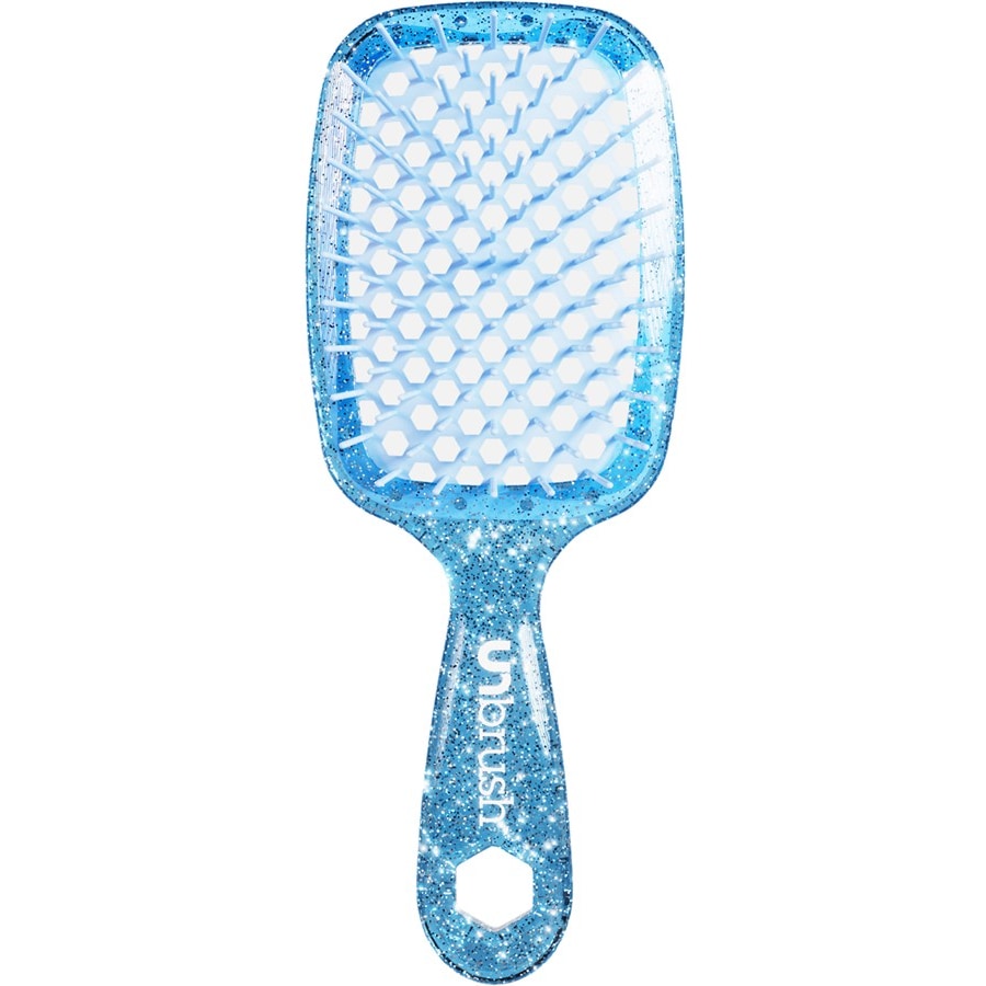 UNbrush Glitter Collection Detangling Hair Brush Glitter - Sapphire