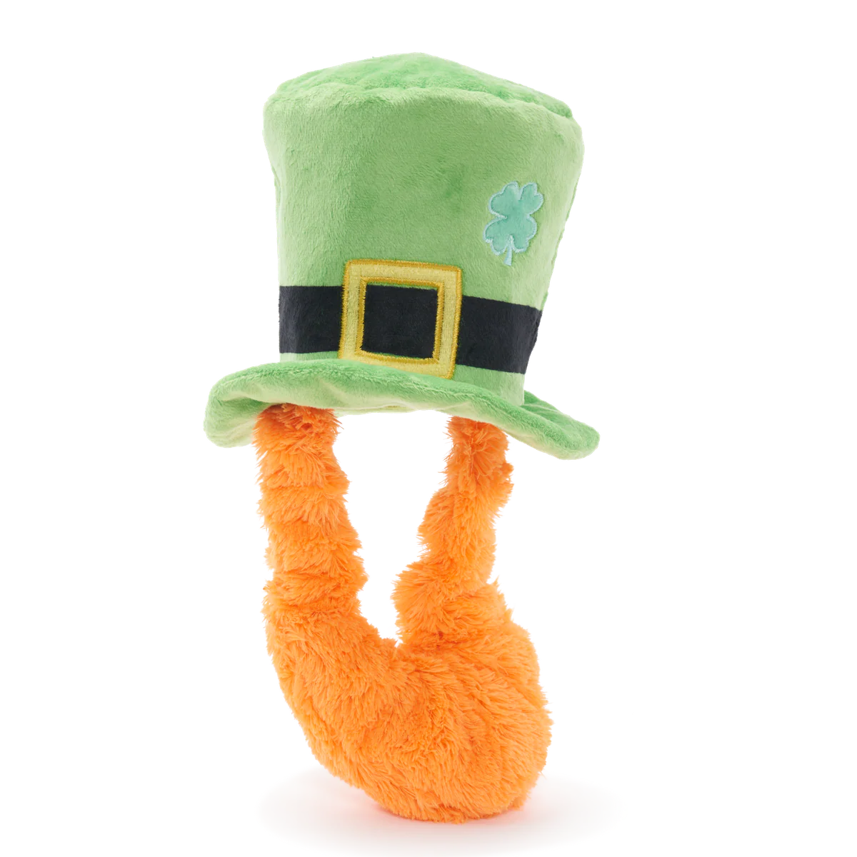 St. Pup's Lucky Hat Plush Wearable Tug Dog Toy