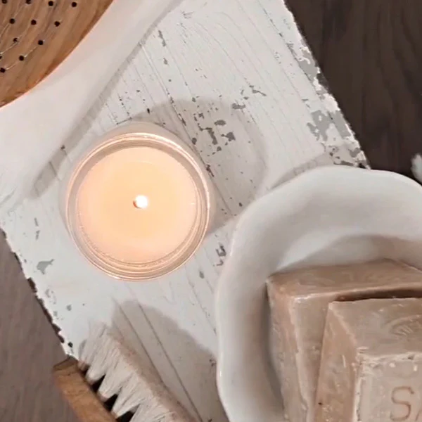 Chippy Wooden Stool Riser