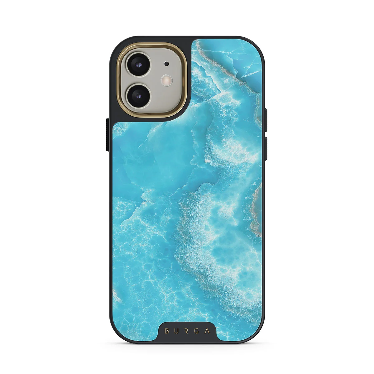 Ocean Waves - Blue iPhone 12 ケース
