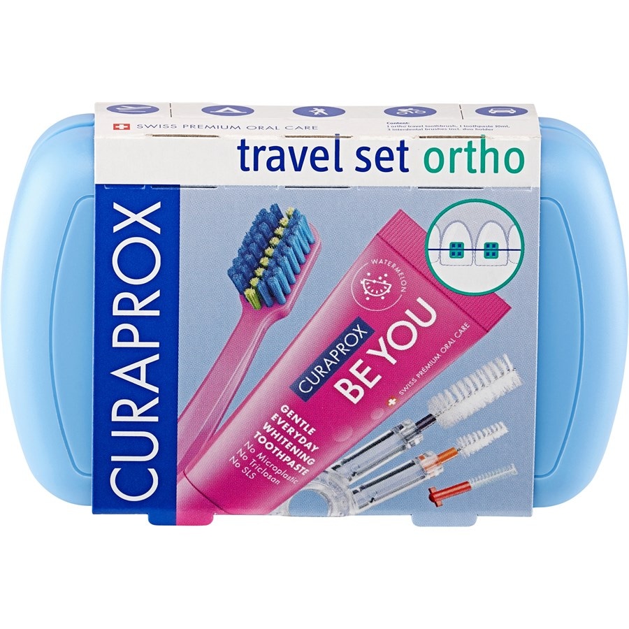 Curaprox Szczoteczki do zębów Zestaw podróżny Ortho