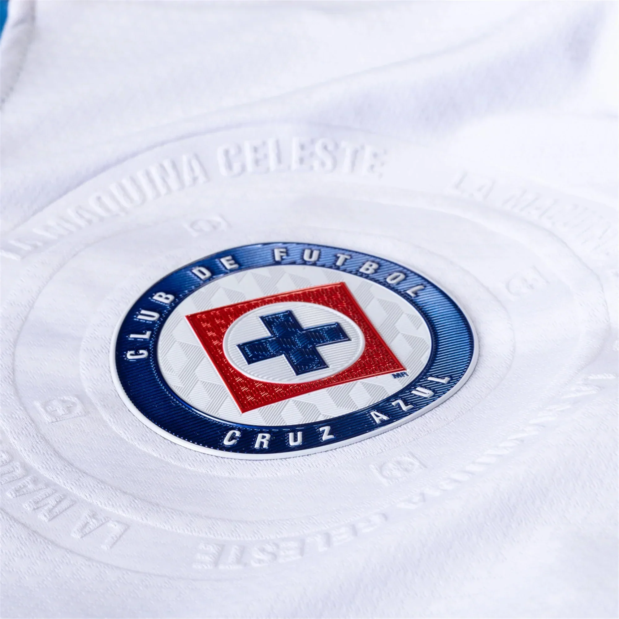 Pirma Cruz Azul Away Jersey 24/25 (White/Blue)